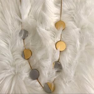 Mixed metal necklace